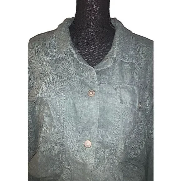 Supplies by Unionbay Serena Linen Jacket - Picture 4 of 10